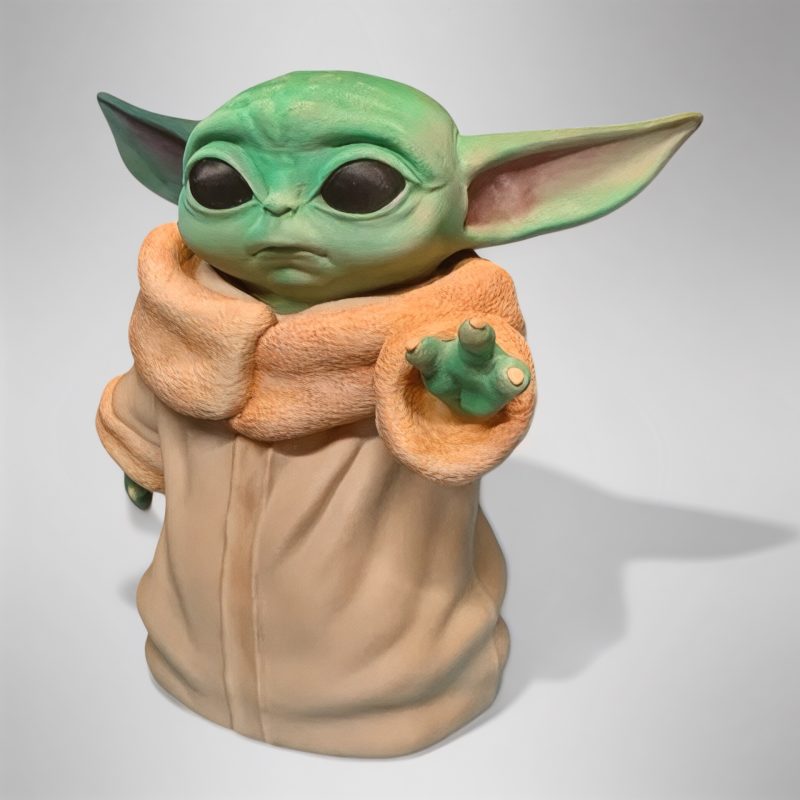 Baby Yoda Figür - Görsel 2
