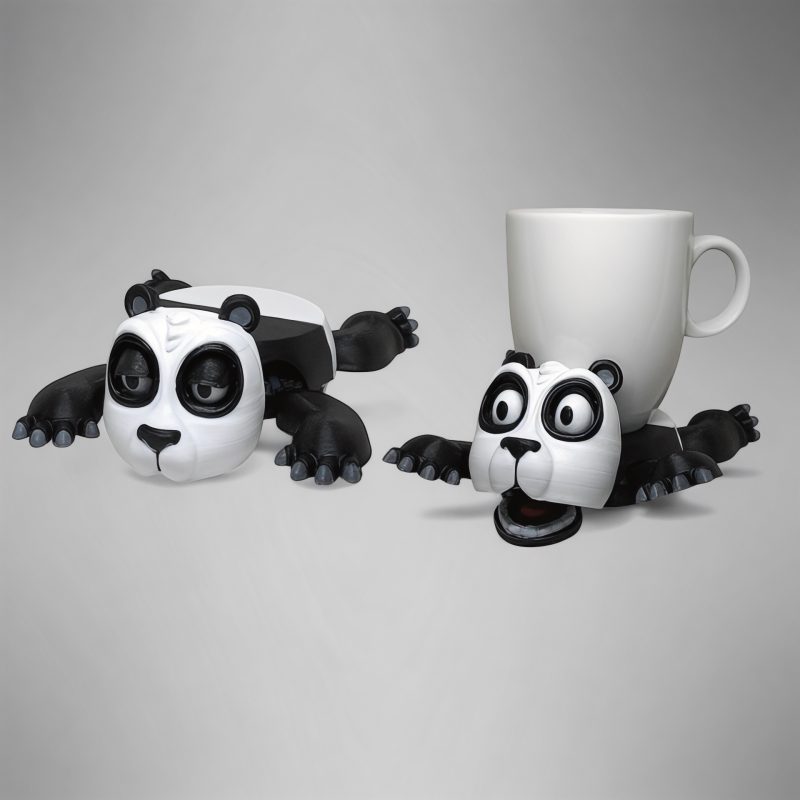 Panda Bardak Altılığı Hareketli Bardak Altlığı