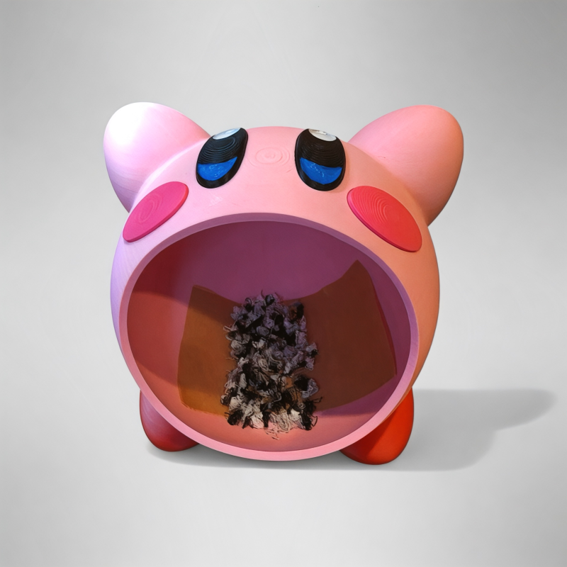 Kirby Eşya Saklama Kabı Çöp Kutusu - Görsel 2