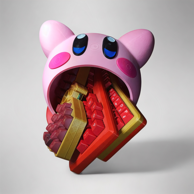 Kirby Eşya Saklama Kabı Çöp Kutusu - Görsel 3