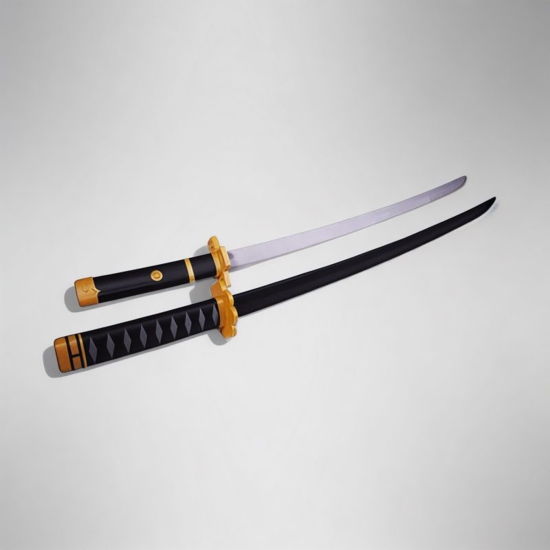 2Lİ KATLANABİLİR KATANA - ZORO - ONE PIECE - Görsel 3