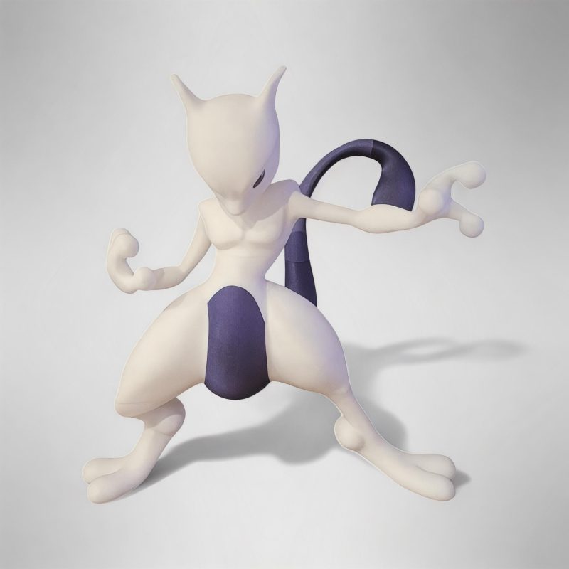 Pokemon Mewtwo Figür - Görsel 3
