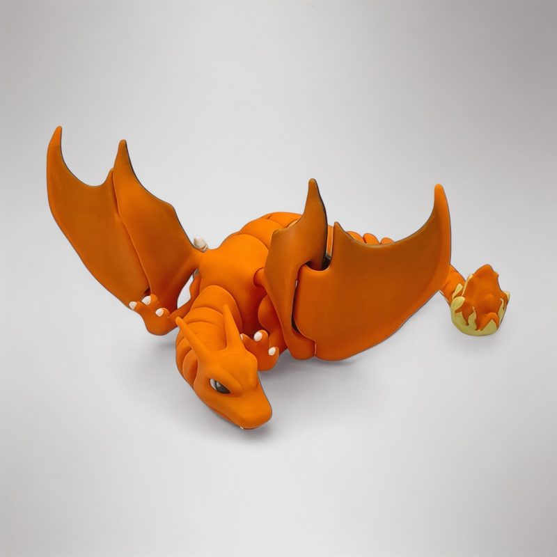 Pokemon Esnek Oynayabilir Charizard Figürü - Görsel 2
