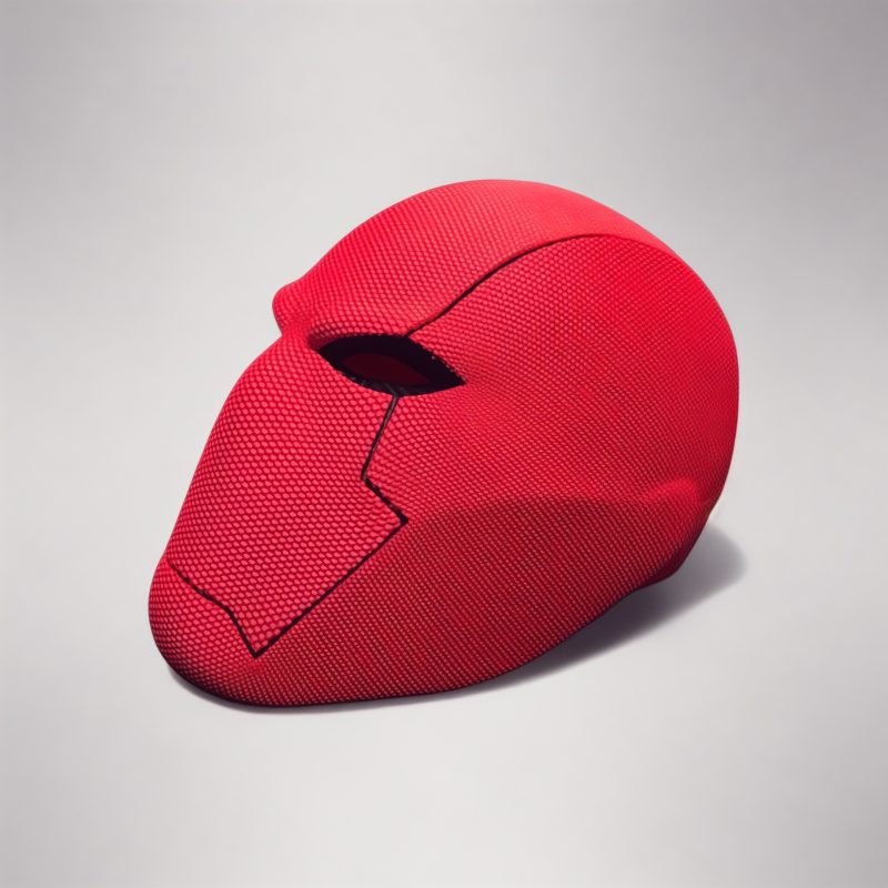 Red Hood Maske - Görsel 2